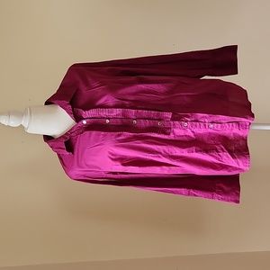 Purple classic blouse size 16W